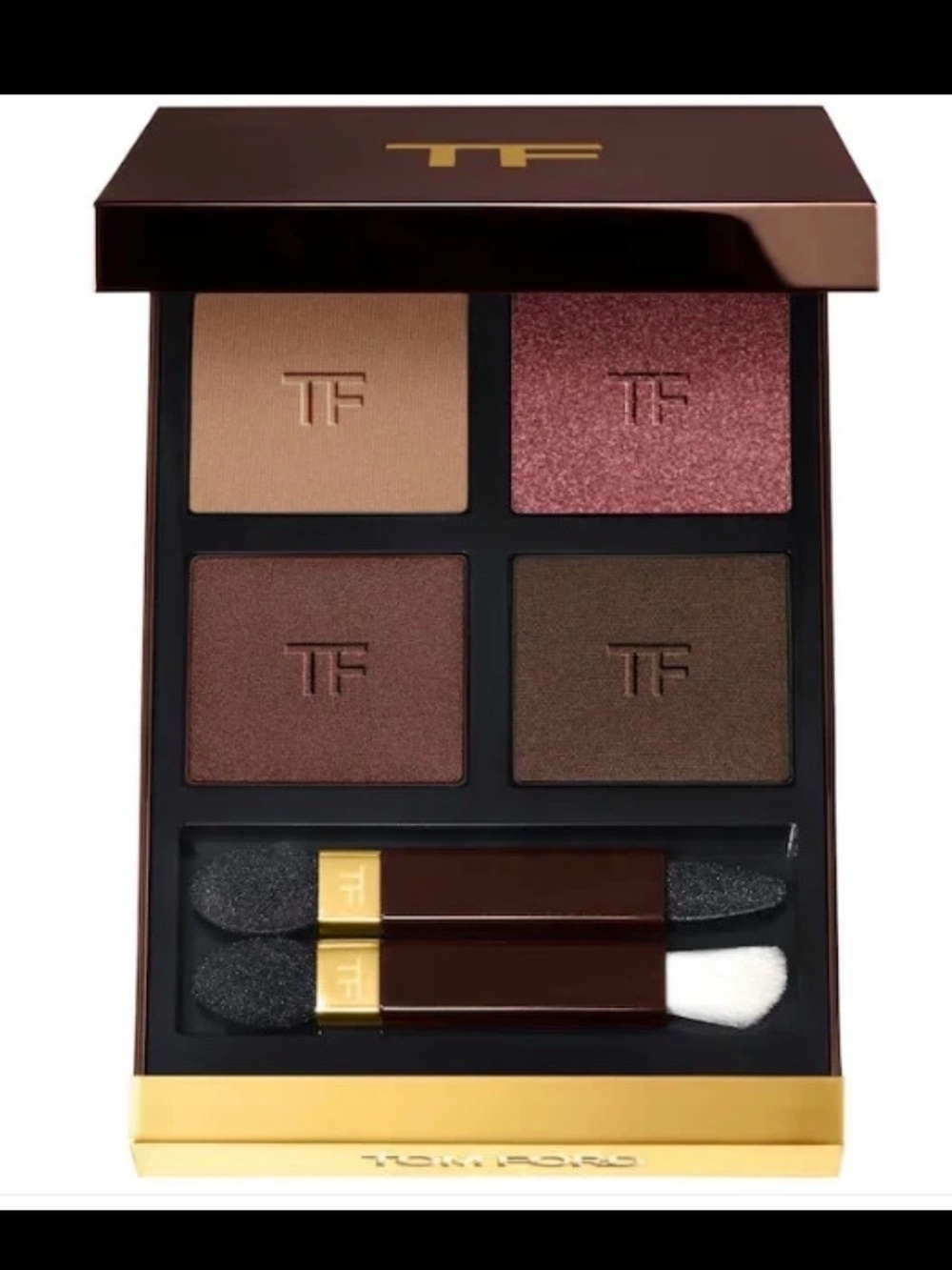 Tom Ford Eye Color Quad Creme Palette 46 Ember Bronze 0.18 Ounce - New In Box